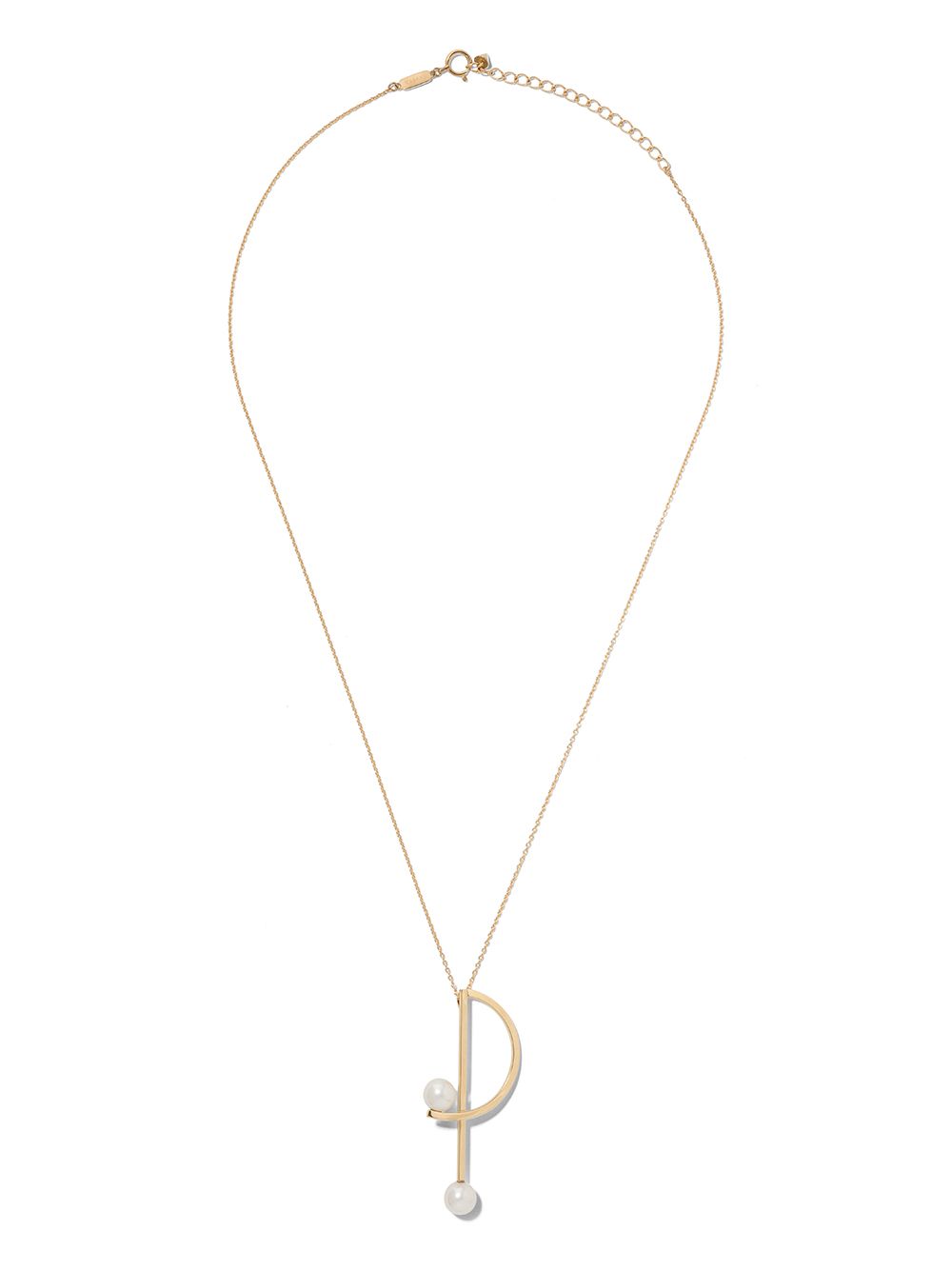 TASAKI 18K黄金 Collection Line Kinetic 珍珠项链 - 金色