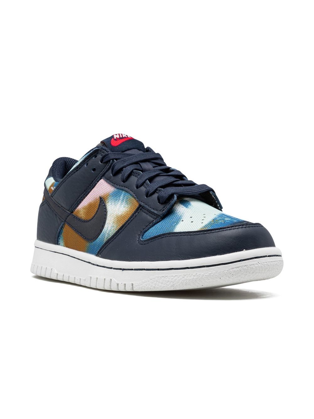 Nike Kids Dunk Low Graffiti 运动鞋 - 蓝色