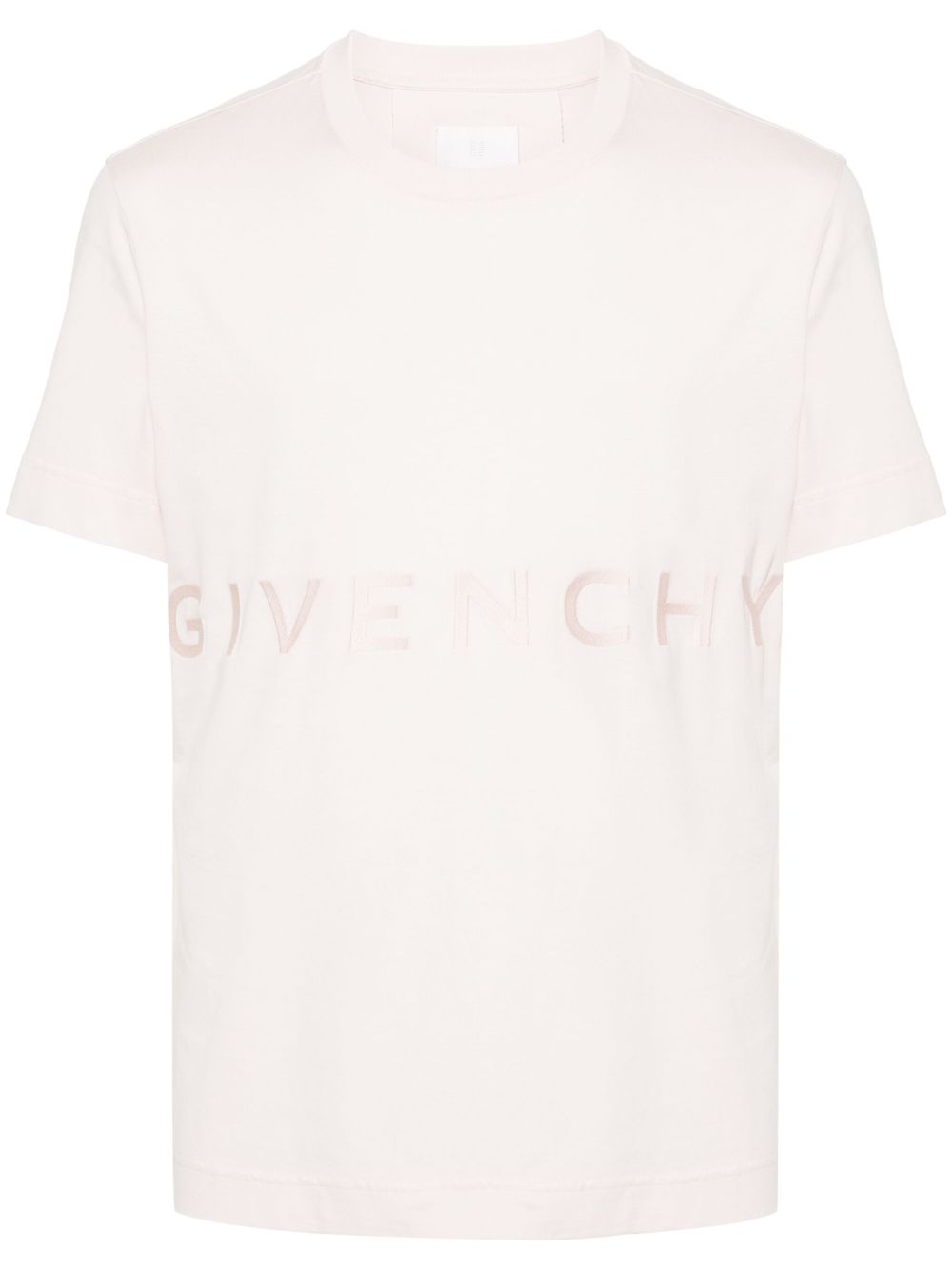 Givenchy 4G 图案棉T恤 - 粉色