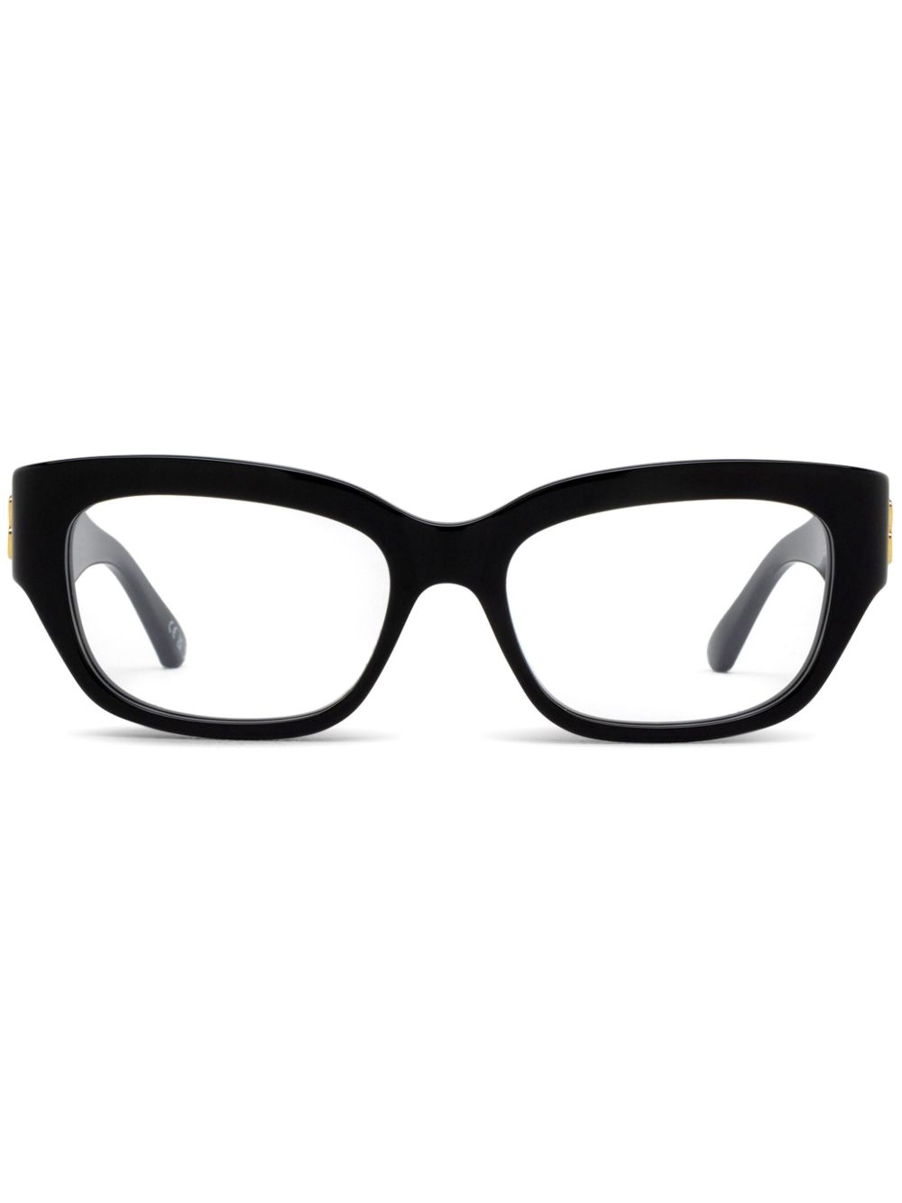 Balenciaga Eyewear 猫眼框眼镜 - 黑色
