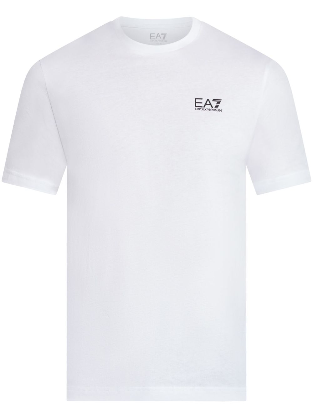 Ea7 Emporio Armani 棉T恤 - 白色