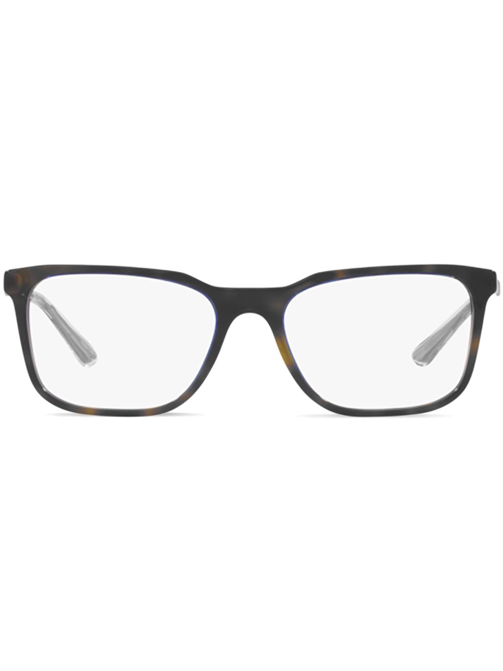 Prada Eyewear Denim Tortoise 镜框 - 银色