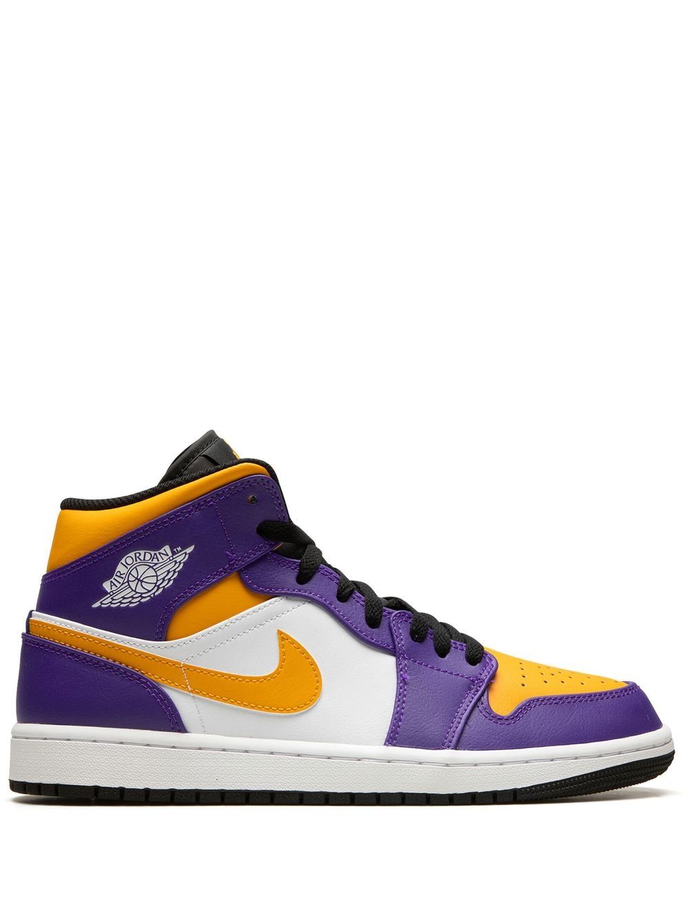 Jordan Air Jordan 1 Mid Lakers 运动鞋 - 紫色