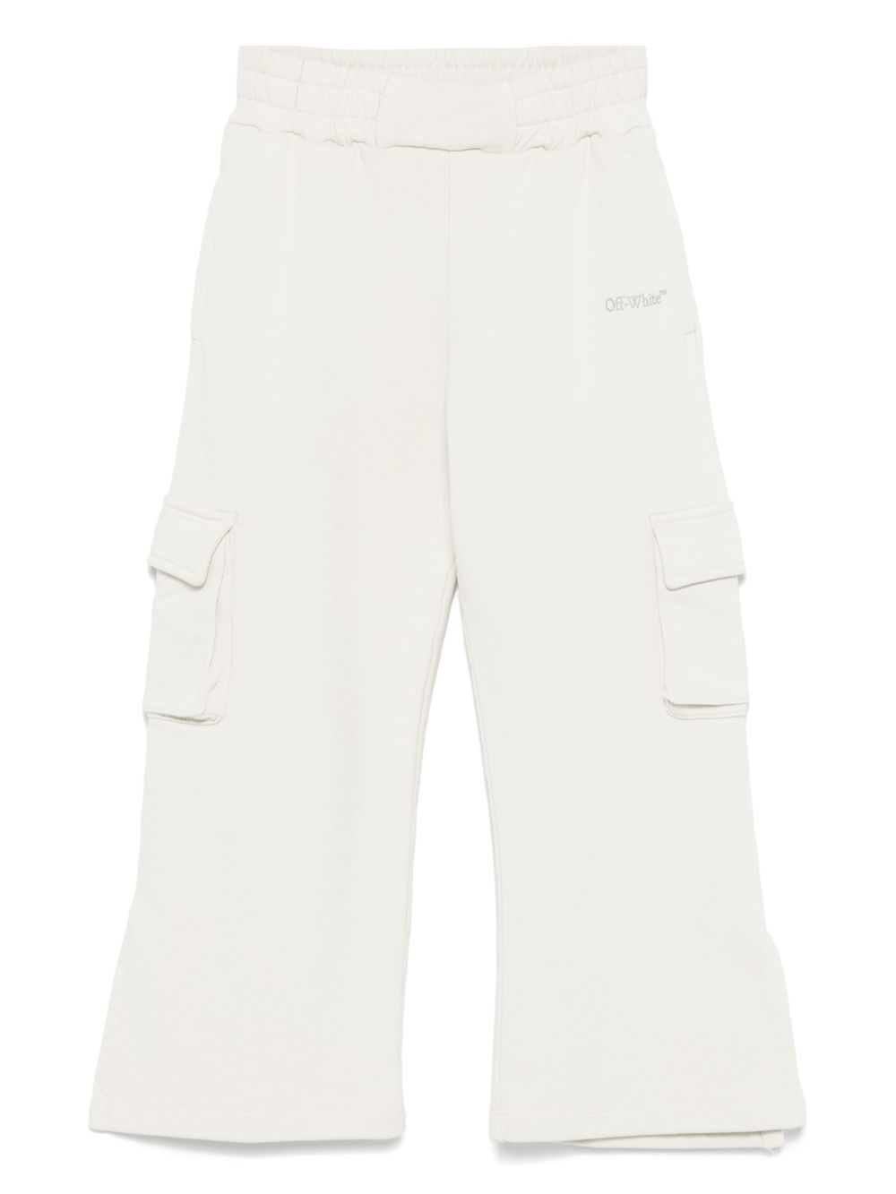 Off-White Kids 棉工装裤 - 中性色