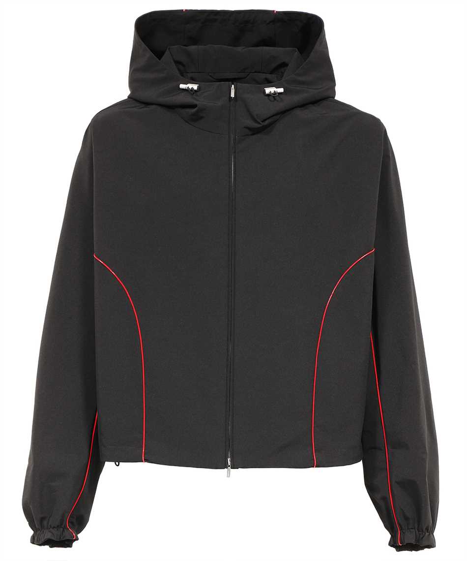 Ferragamo Black Polyester Blend Jacket