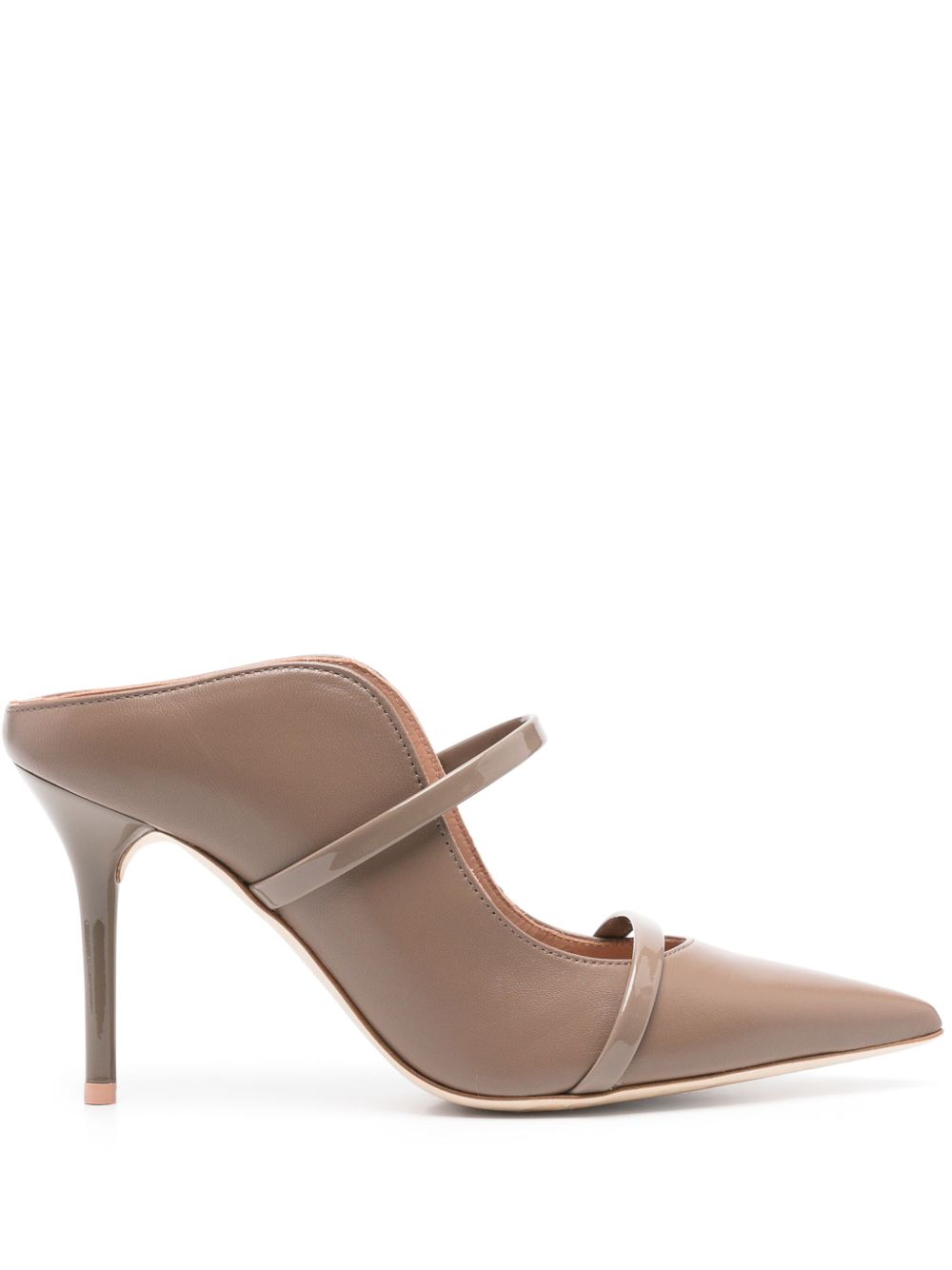 Malone Souliers Maureen 高跟穆勒鞋（8.5厘米） - 褐色