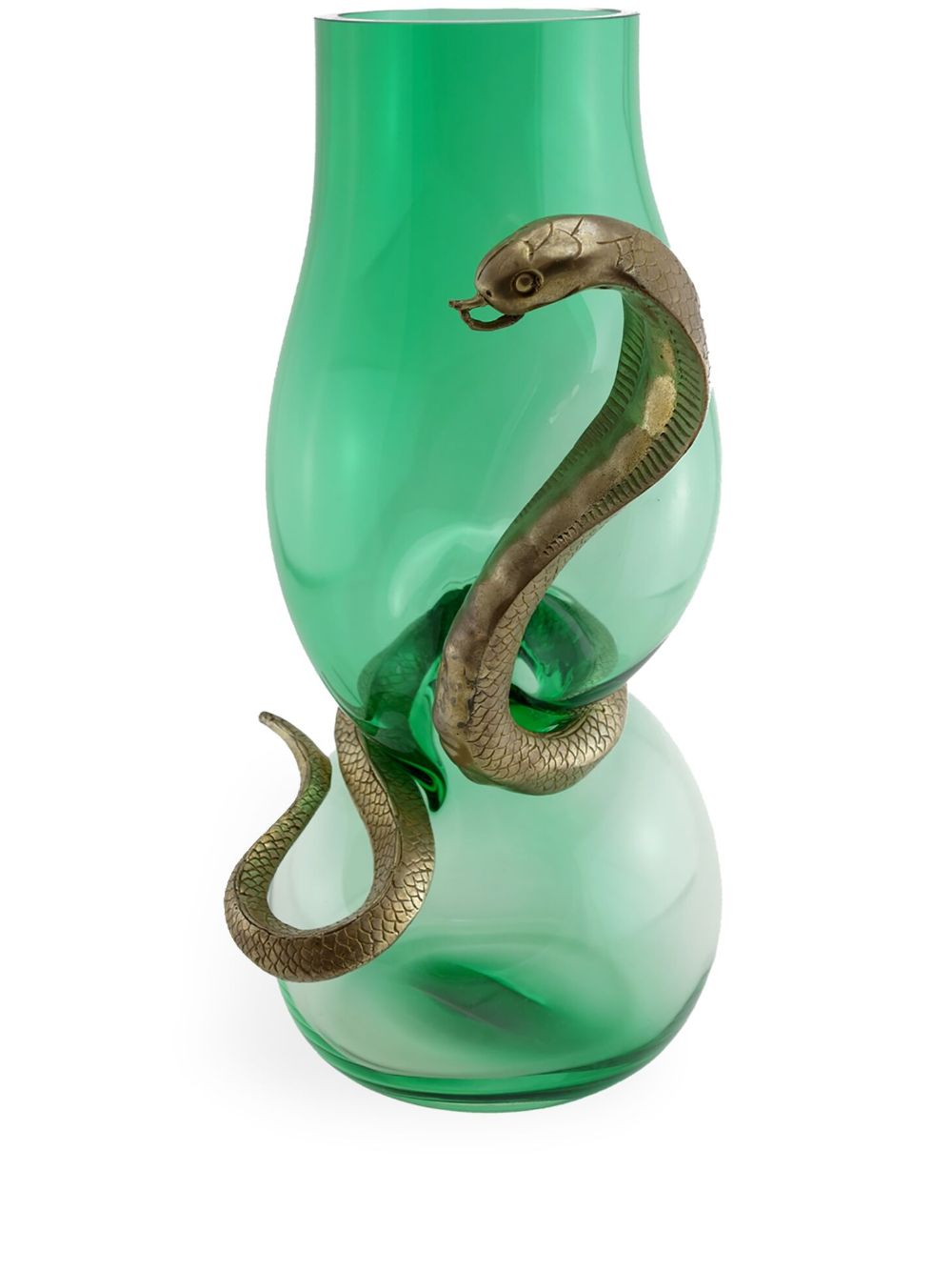 Vanessa Mitrani Cobra 玻璃瓶（400毫米） - 绿色
