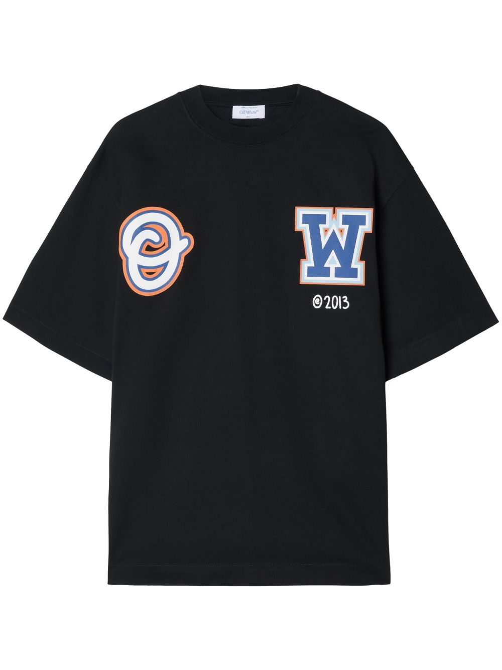 Off-White Wiz Skate T恤 - 黑色