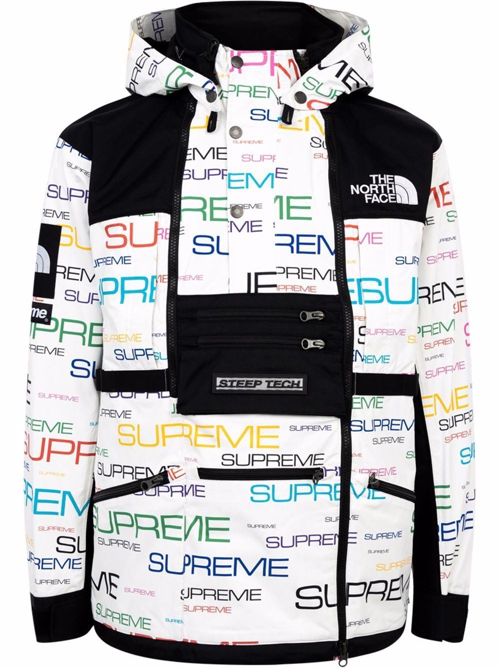 Supreme X The North Face Steep Tech Apogee 夹克 - 白色
