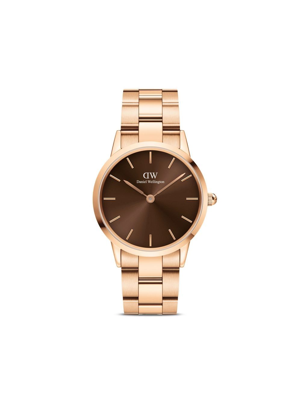 Daniel Wellington Iconic Link 36毫米腕表 - 褐色