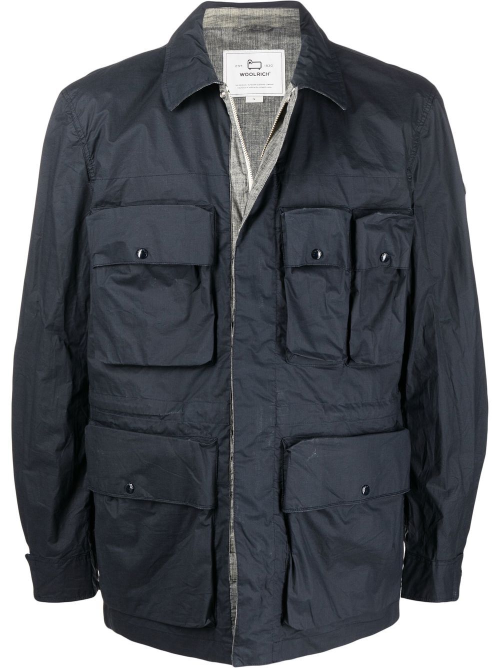 Woolrich Silverbow 军旅风夹克 - 蓝色