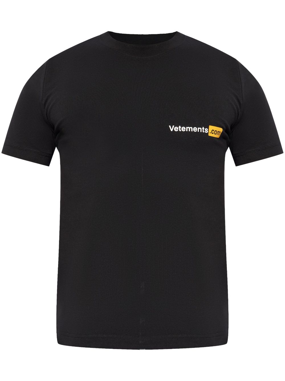 VETEMENTS logo印花T恤 - 黑色
