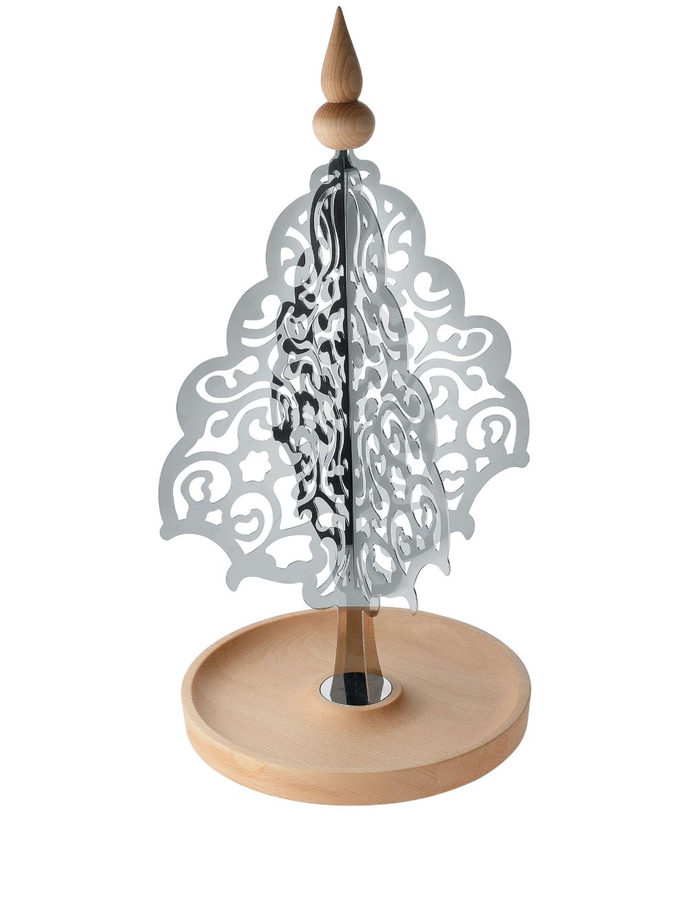 Alessi Dressed 不锈钢桌面 - 白色