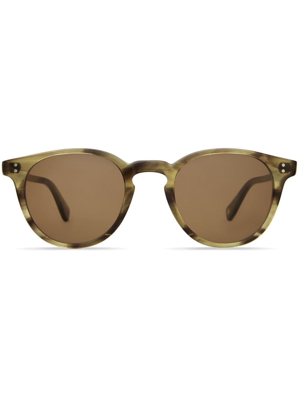 Garrett Leight Clement 太阳眼镜 - 褐色