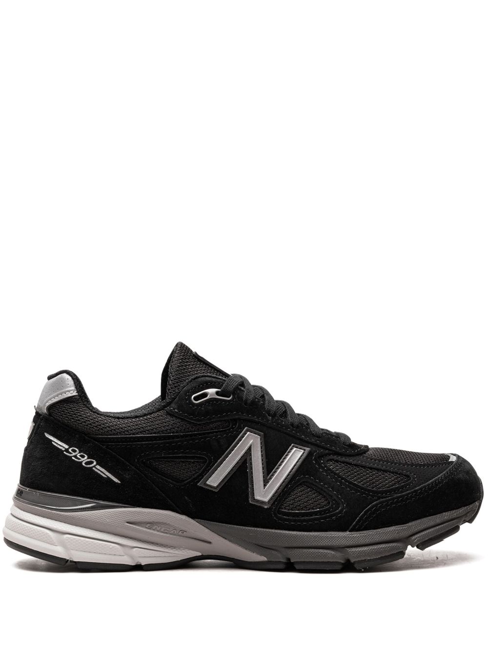 New Balance Made in USA 990v4 Black/Silver 运动鞋 - 黑色
