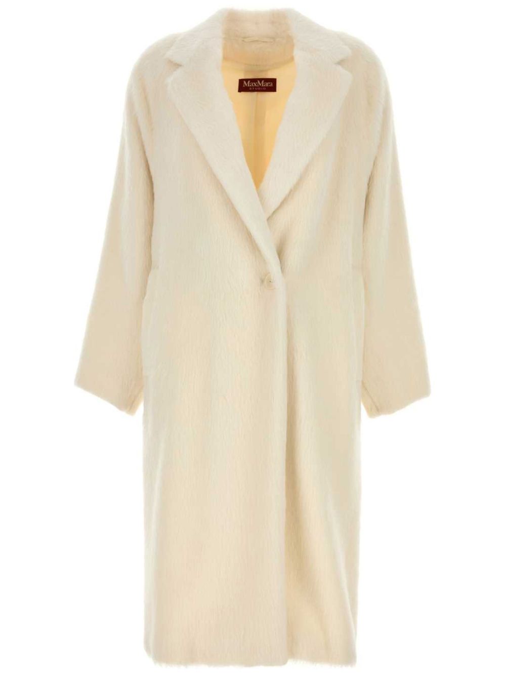 Max Mara Xavier 环保皮草外套 - 白色