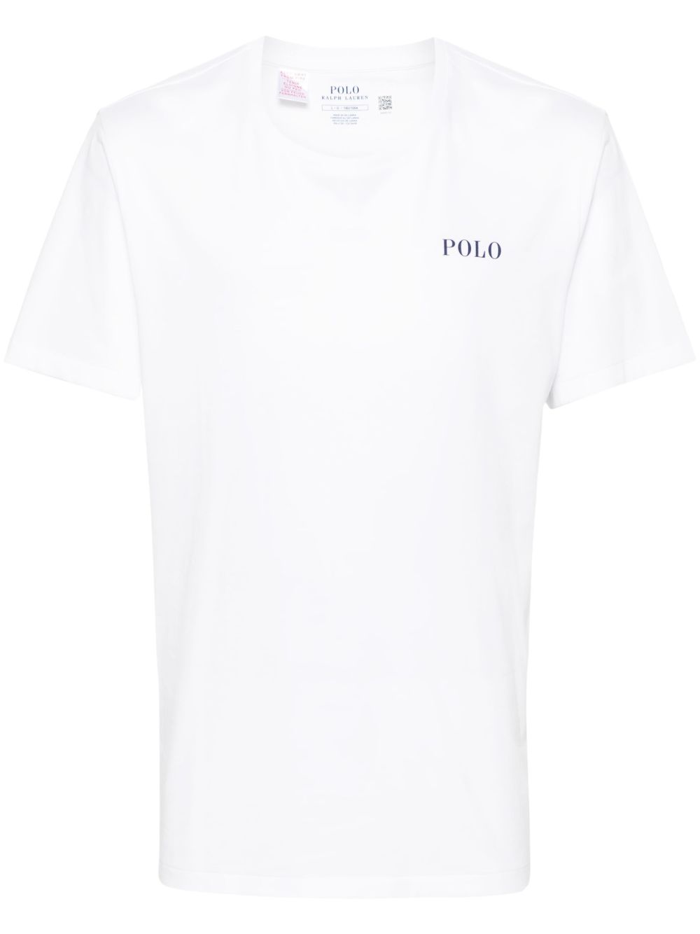 Polo Ralph Lauren logo印花棉T恤 - 白色
