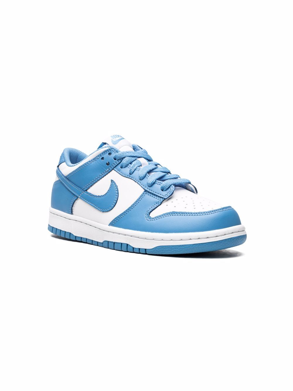 Nike Kids "Dunk Low ""UNC 2021"" 板鞋" - 白色