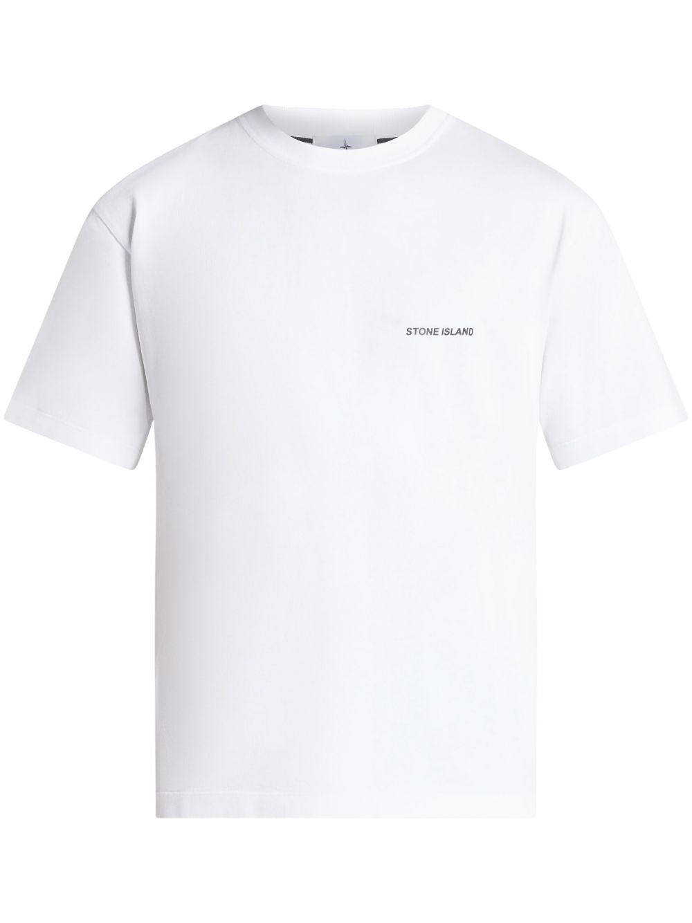 Stone Island 棉T恤 - 白色
