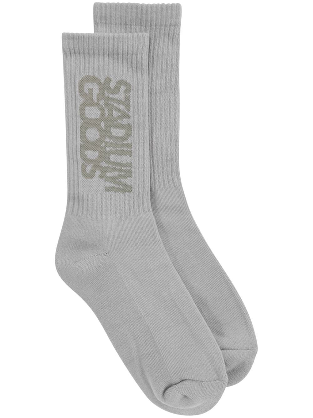 STADIUM GOODS® logo刺绣针织袜 - 绿色