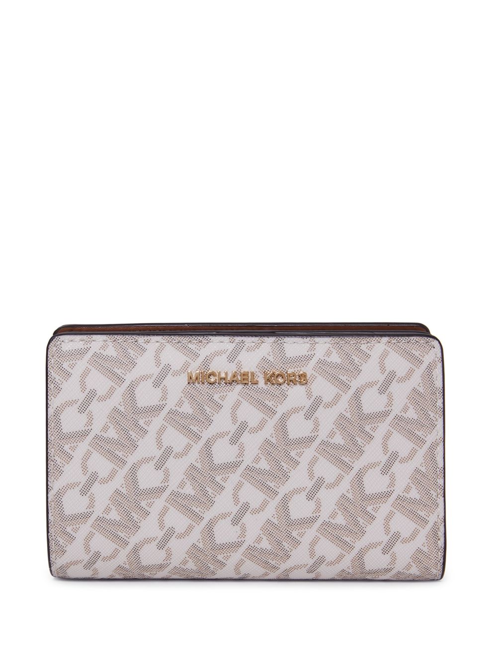 Michael Michael Kors Empire 中号钱包 - 白色