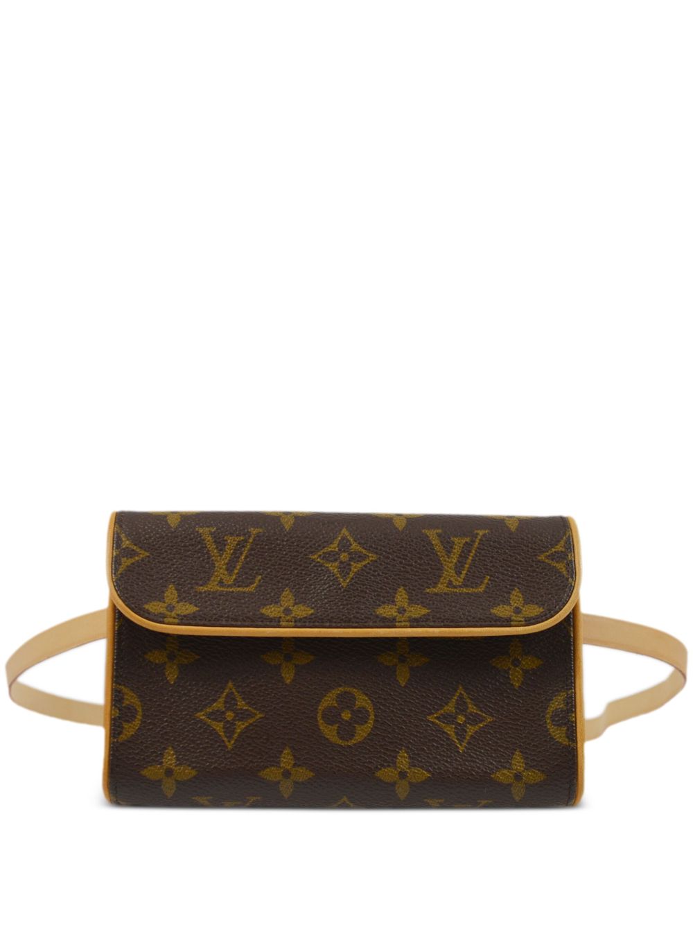 Louis Vuitton Pre-Owned Pochette Florentine 腰包（2001年典藏款） - 褐色