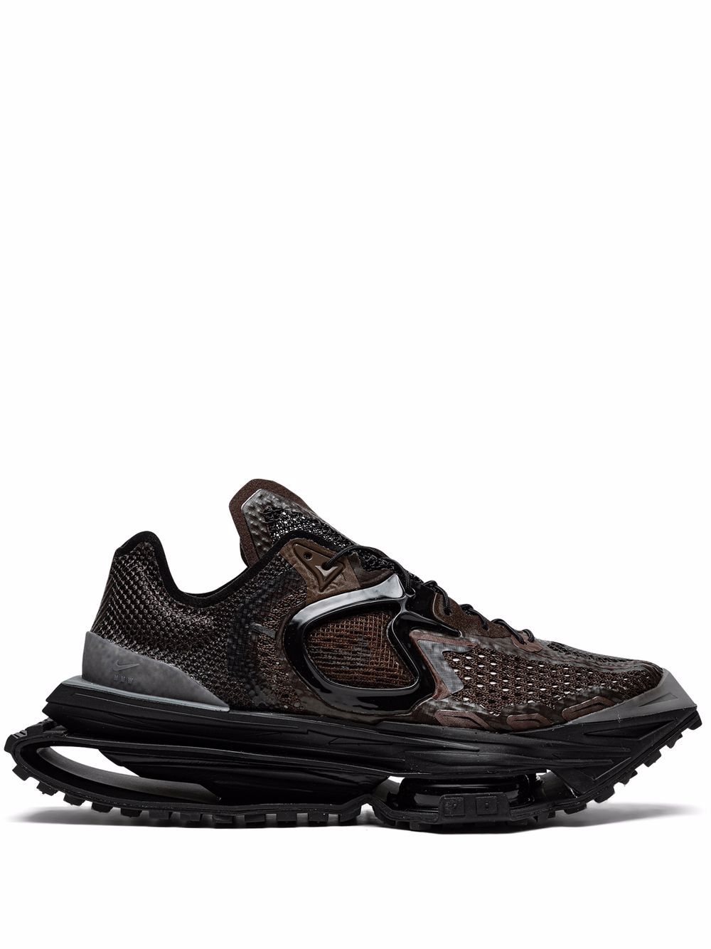 Nike x MMW Zoom 004 低帮运动鞋 - 褐色