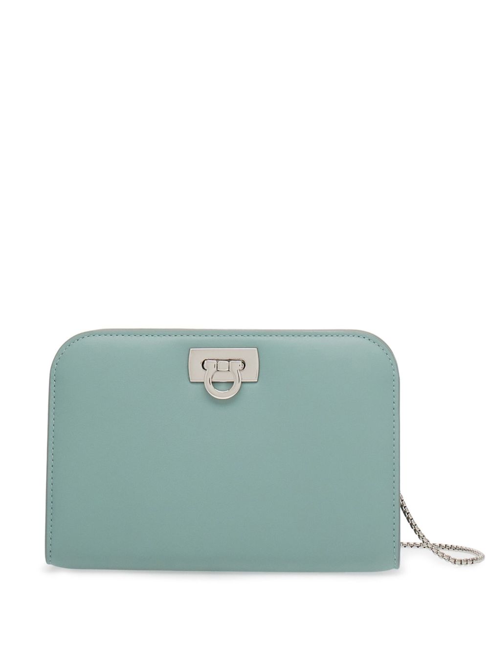 Ferragamo Wanda 皮质迷你包 - 绿色