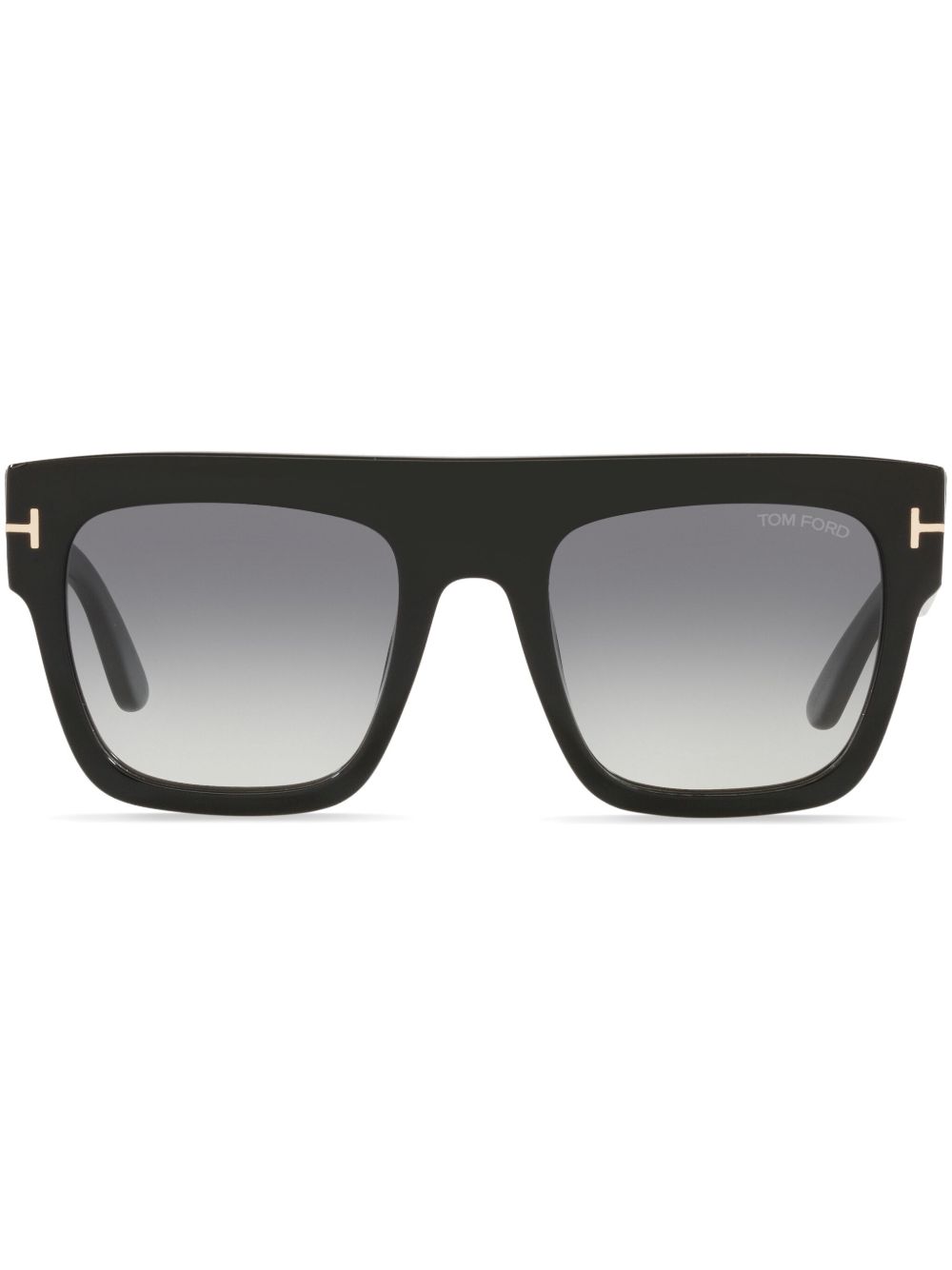 TOM FORD Eyewear 方框太阳眼镜 - 黑色