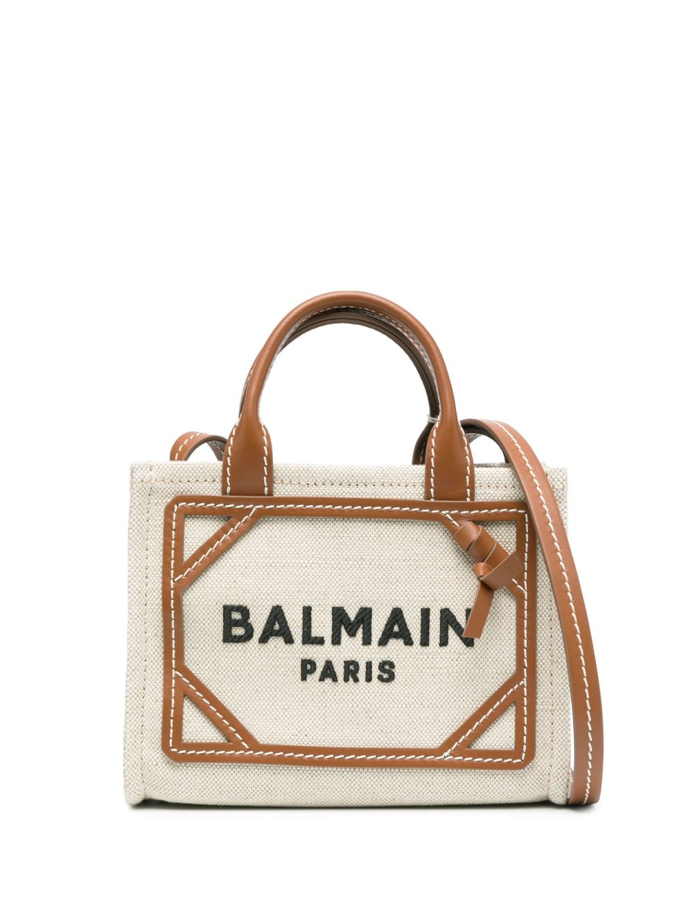 Balmain B-Army 迷你帆布包 - 中性色