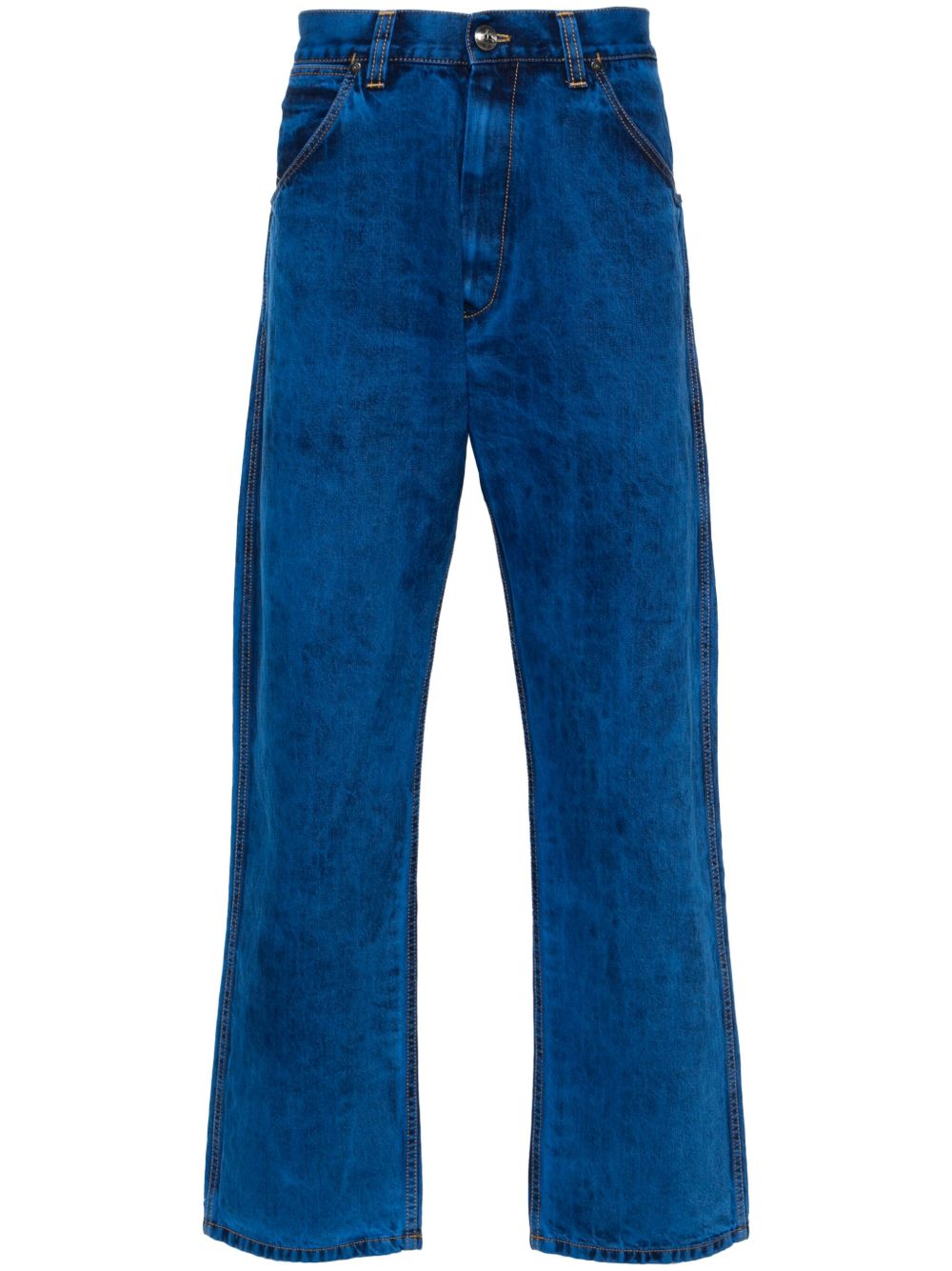 Vivienne Westwood Ranch 直筒牛仔裤 - 蓝色