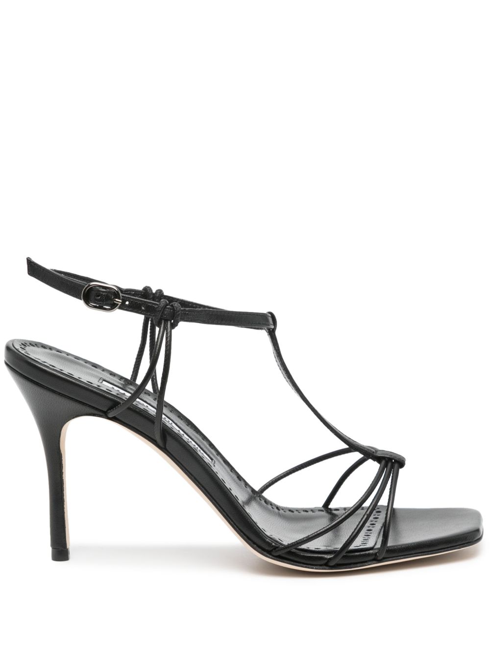 Manolo Blahnik Tabarekhi 高跟凉鞋 - 黑色