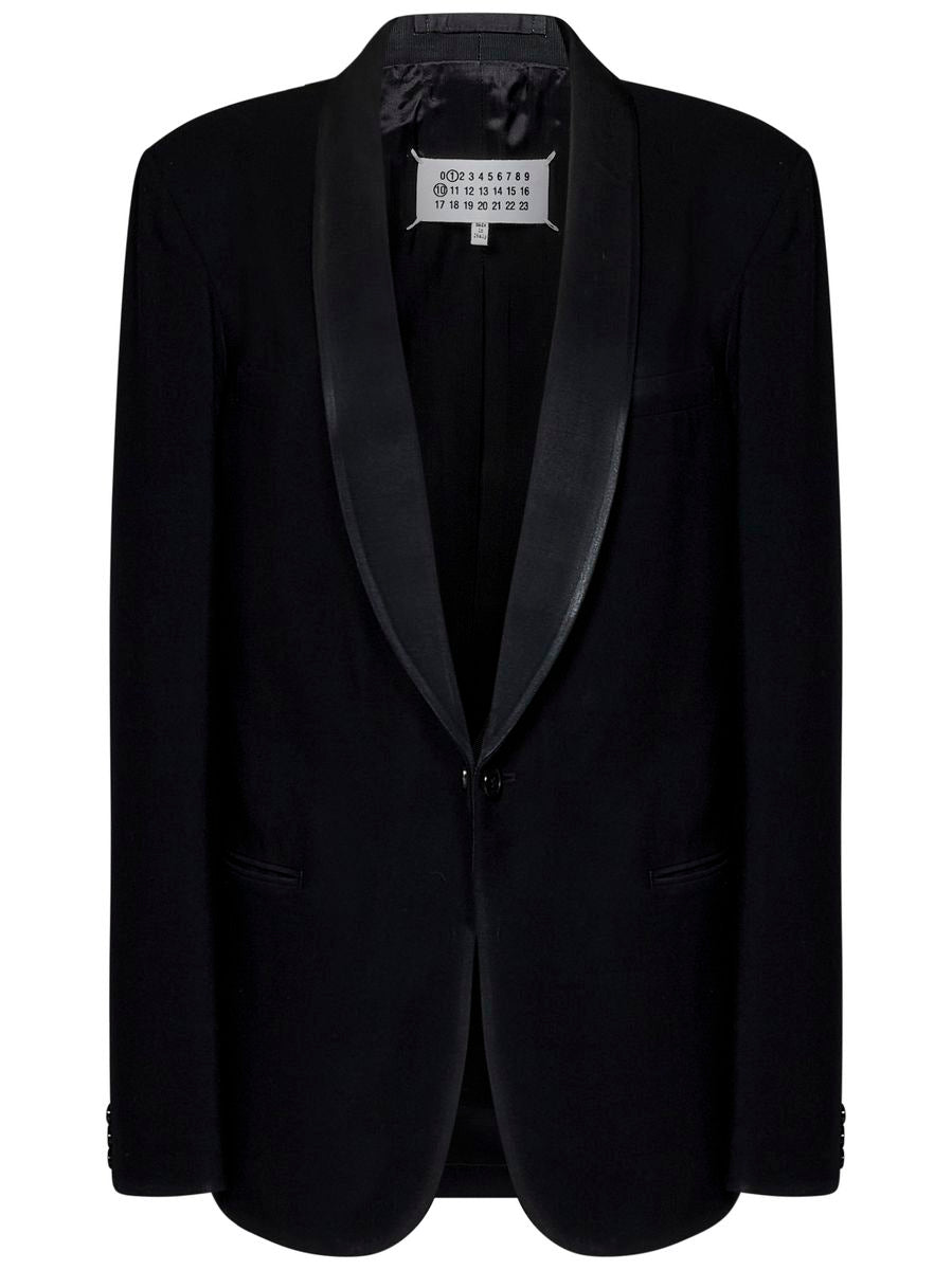 Maison Margiela 羊毛单排扣西装外套