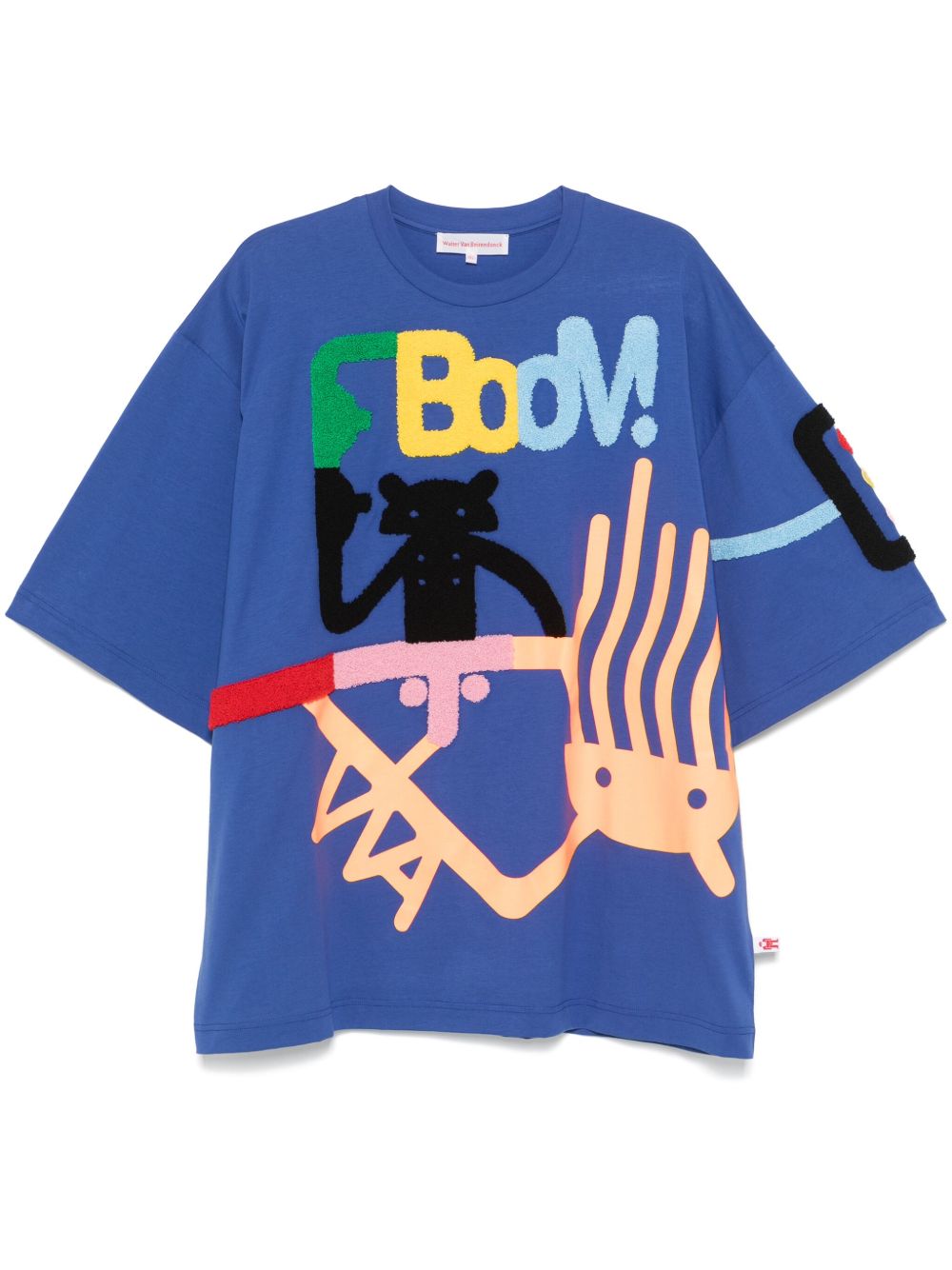Walter Van Beirendonck Alien Action T恤 - CC28 CMazzarine Blue