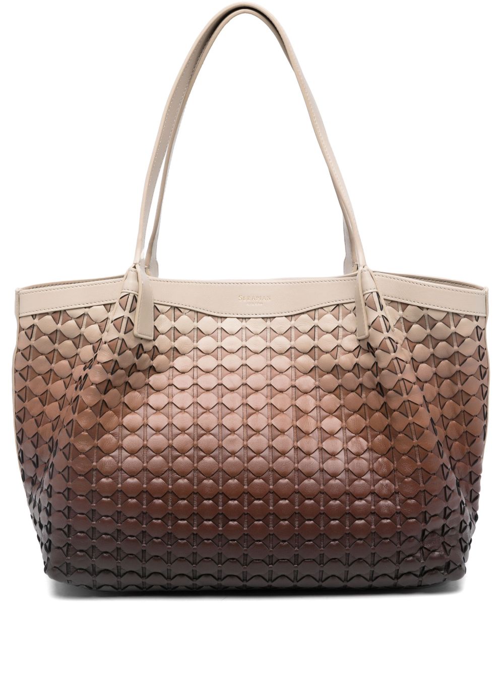 Serapian small Secret Bag shoulder bag - 褐色