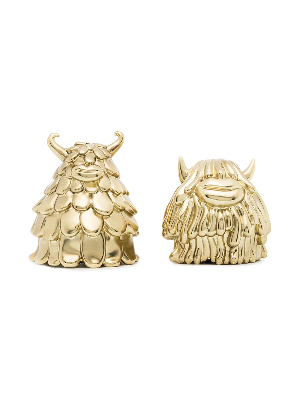 L'Objet X Haas Brothers Niki and Simon 盐和胡椒罐套组 - 金属色