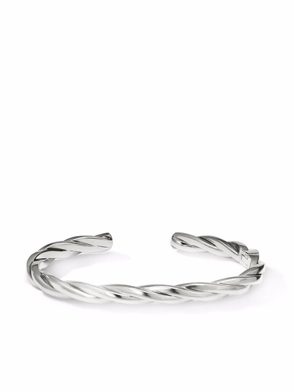 David Yurman 拧绕设计粗链式手镯（6毫米） - 银色