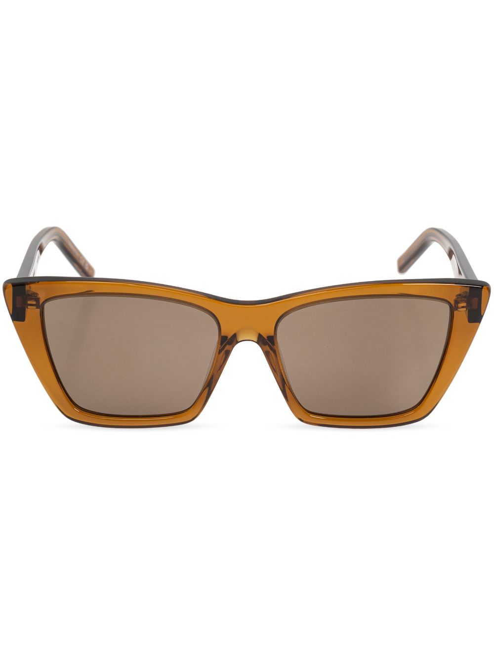 Saint Laurent Eyewear SL 276 Mica 猫眼框太阳眼镜 - 褐色