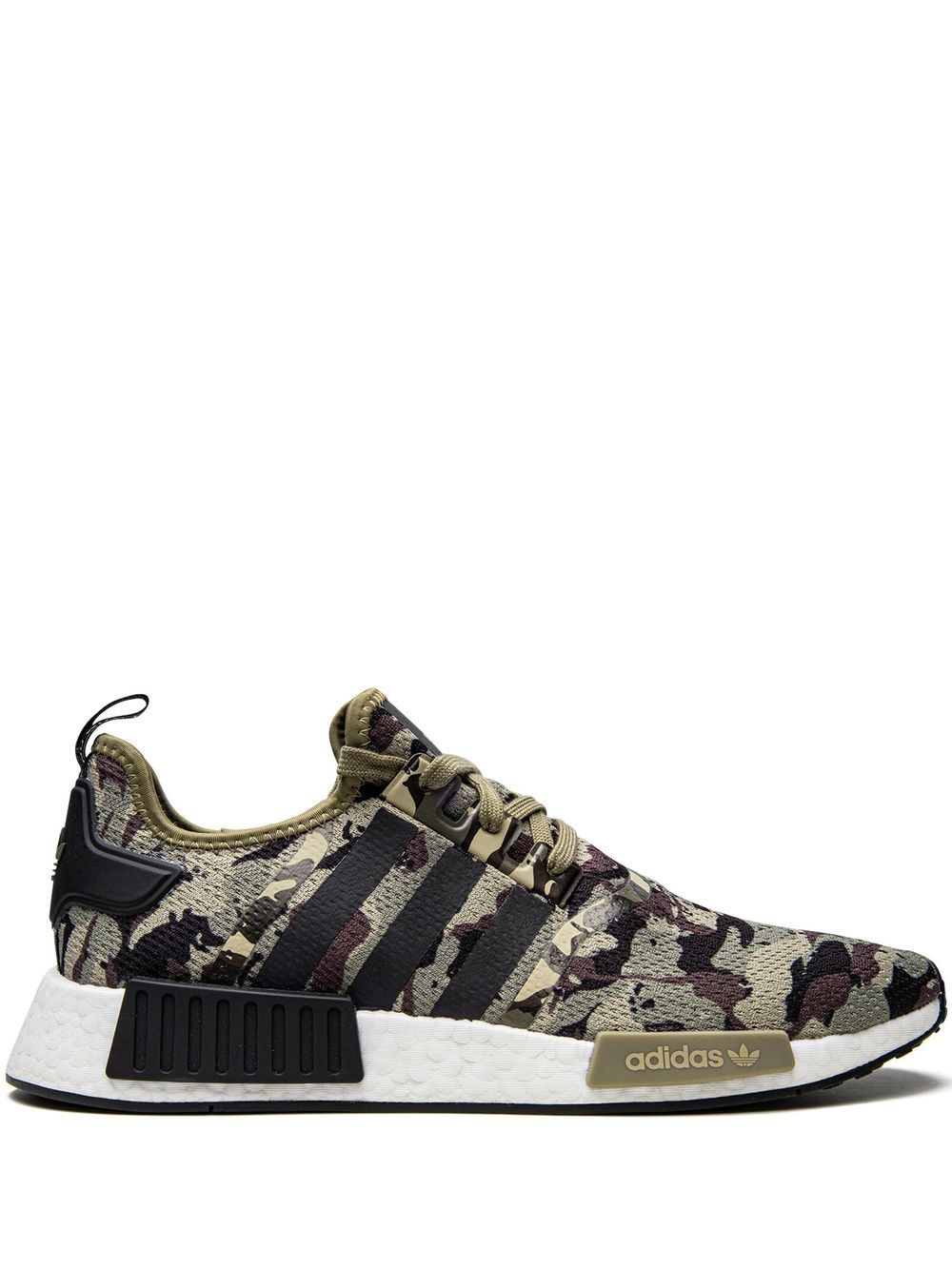 adidas NMD_R1 低帮运动鞋 - 绿色
