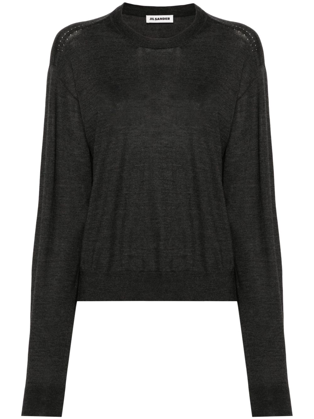 Jil Sander 密织毛衣 - 灰色
