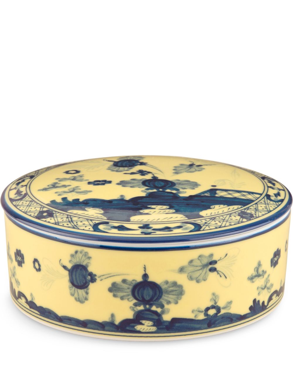 GINORI 1735 Oriente Italiano 收纳盒（13厘米） - 黄色