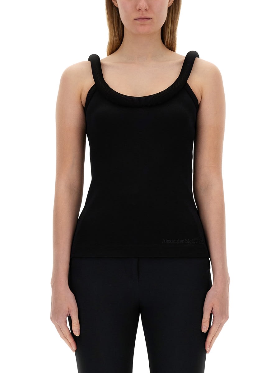 Alexander McQueen Jersey Tube Top