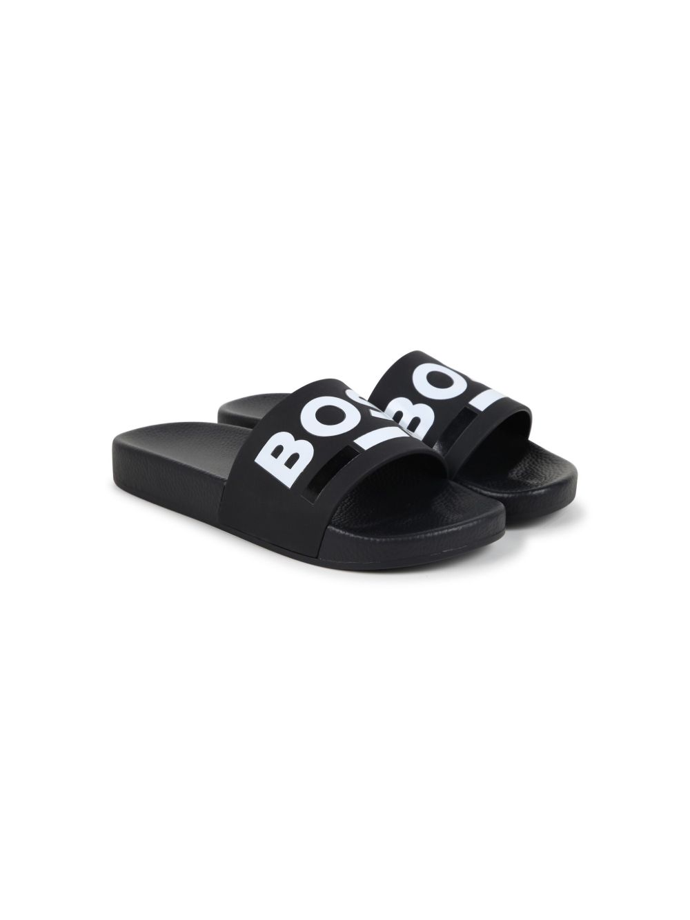 BOSS Kidswear Aqua 人字拖 - 黑色