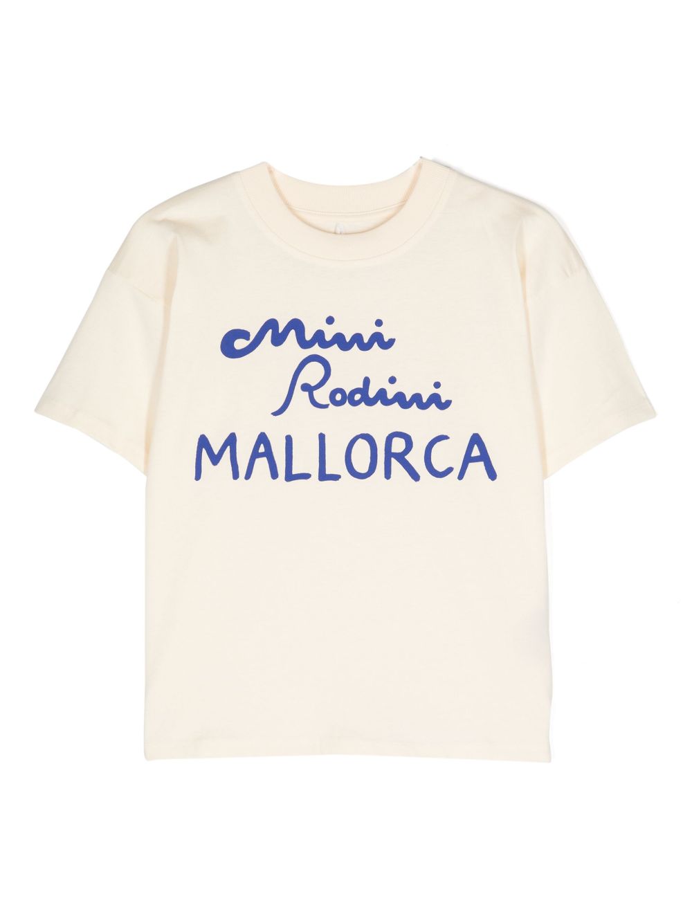 Mini Rodini Mallorca 印花棉T恤 - 中性色