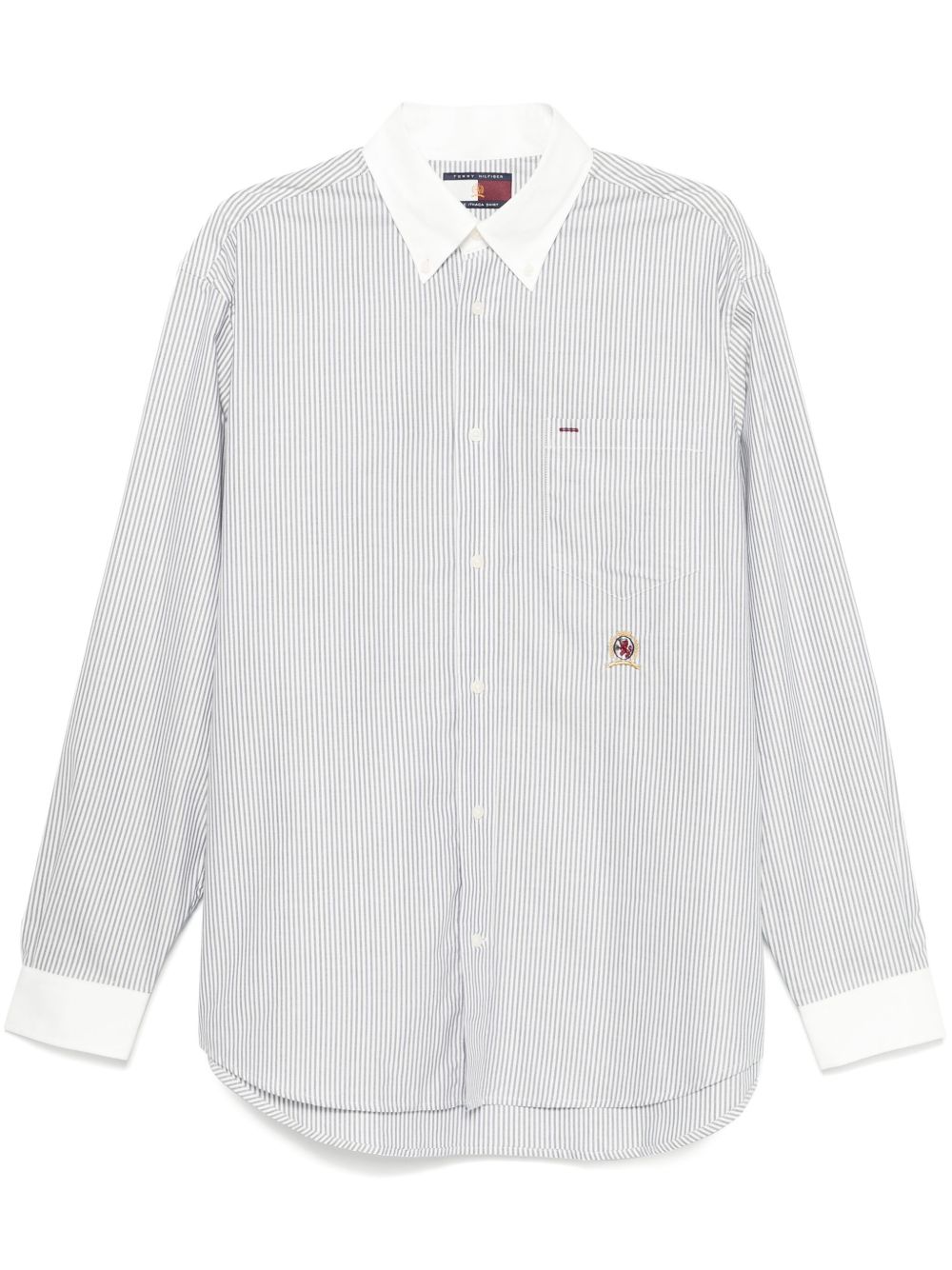 Tommy Hilfiger 条纹衬衫 - 白色
