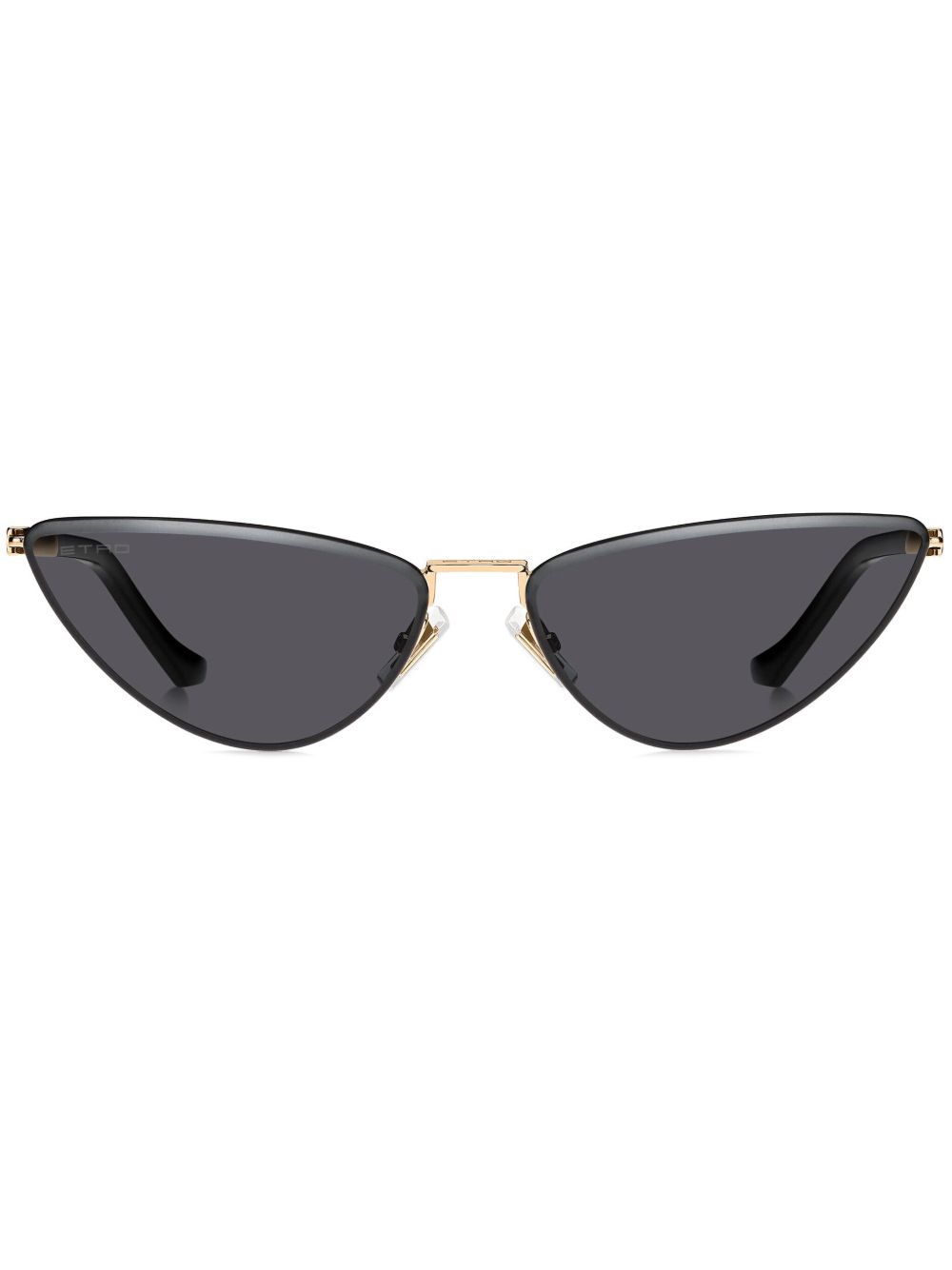 ETRO Luxury Metal 猫眼框太阳眼镜 - 粉色