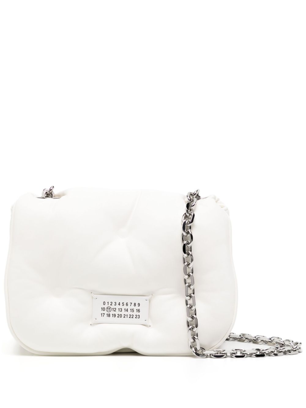Maison Margiela Glam Slam Flap 小号单肩包 - 白色