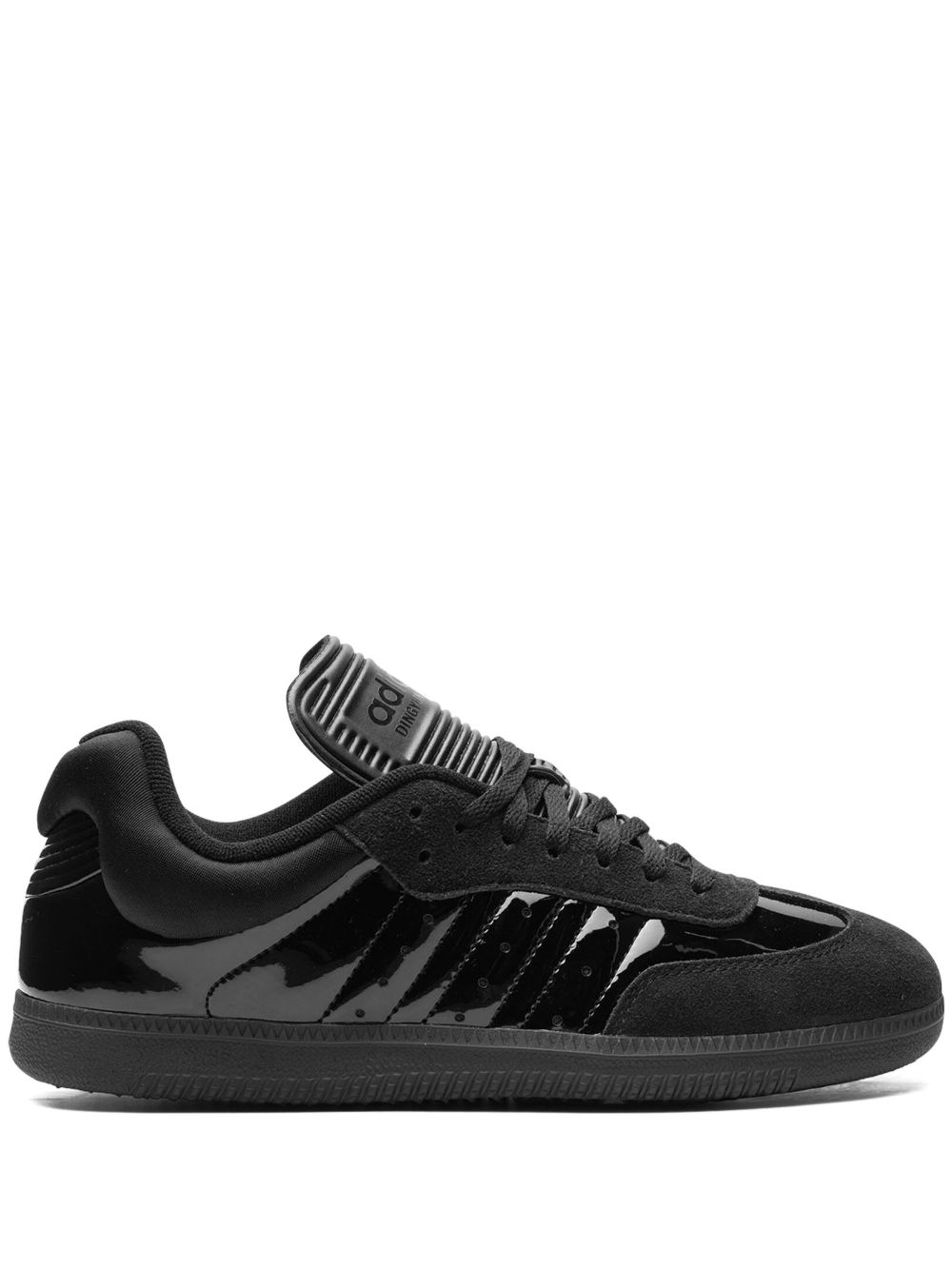 adidas x Dingyun Zhang Samba 皮质运动鞋 - 黑色