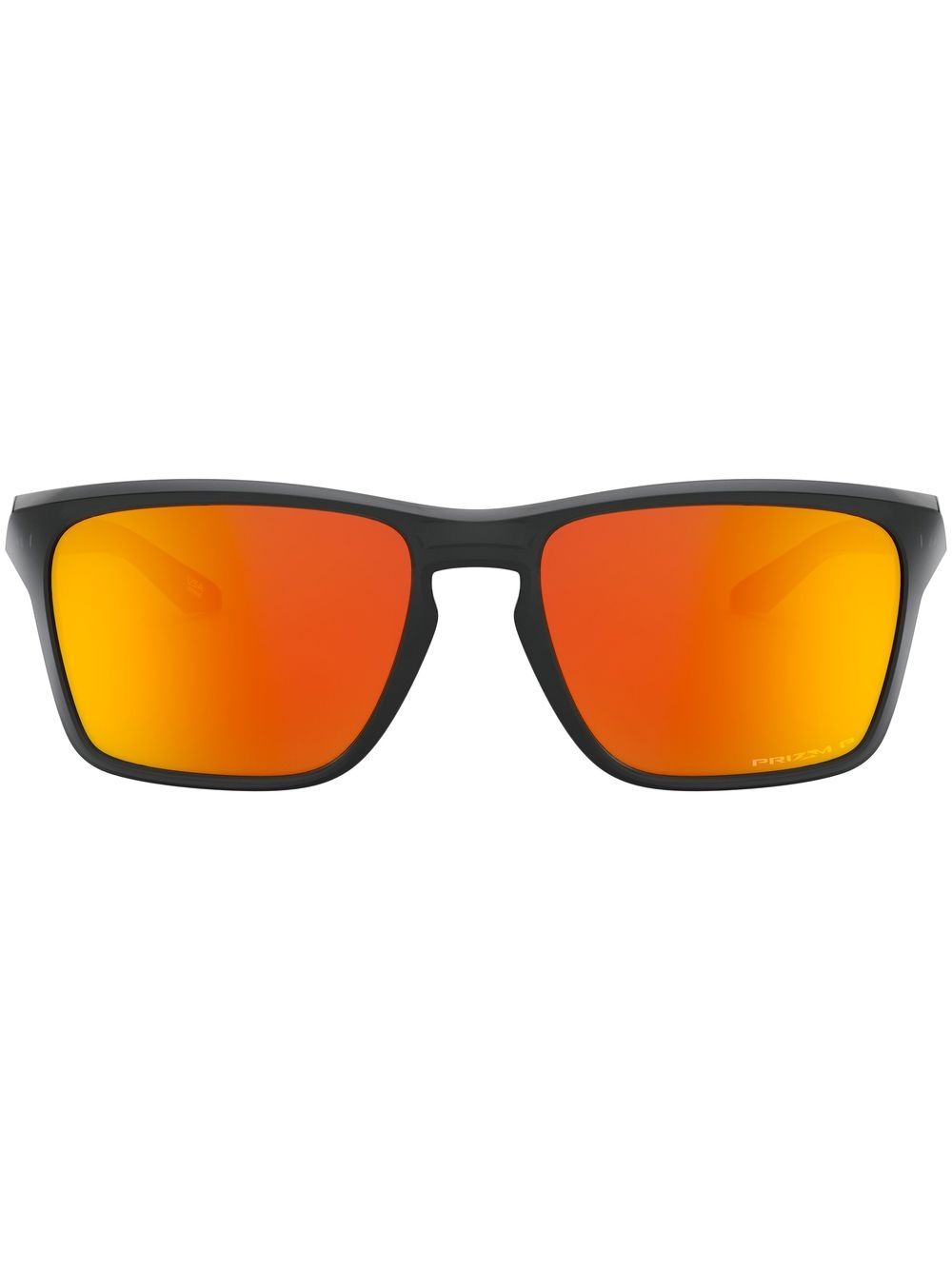 Oakley Sylas wayfarer镜框镜面太阳眼镜 - 黑色