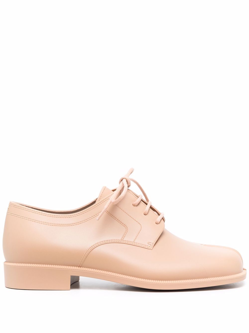 Maison Margiela Tabi 系带布洛克鞋 - 中性色
